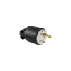 Enchufe Industrial Aéreo, NEMA L6-30P, 16-12 AWG, 250V, Negro, Twist Lock, Eaton