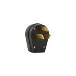 Enchufe Industrial, NEMA 10-50P, 10-8 AWG, 125/250V, Negro, Eaton