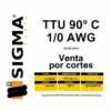 Cable TTU Calibre 1/0 AWG Negro, 90°, Por Metro, Sigma - Imagen 2