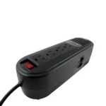 Regleta Regulador de Voltaje 4 Tomas 120v 2.5A, Avtek