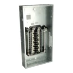 Tablero Empotrable con Puerta Para Breakers TQL, 20 Circuitos, 200A, PowerMark Gold, General Electric by ABB