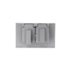 Tapa Para Toma Doble Intemperie, Metal, Gris, Eaton - Imagen 2