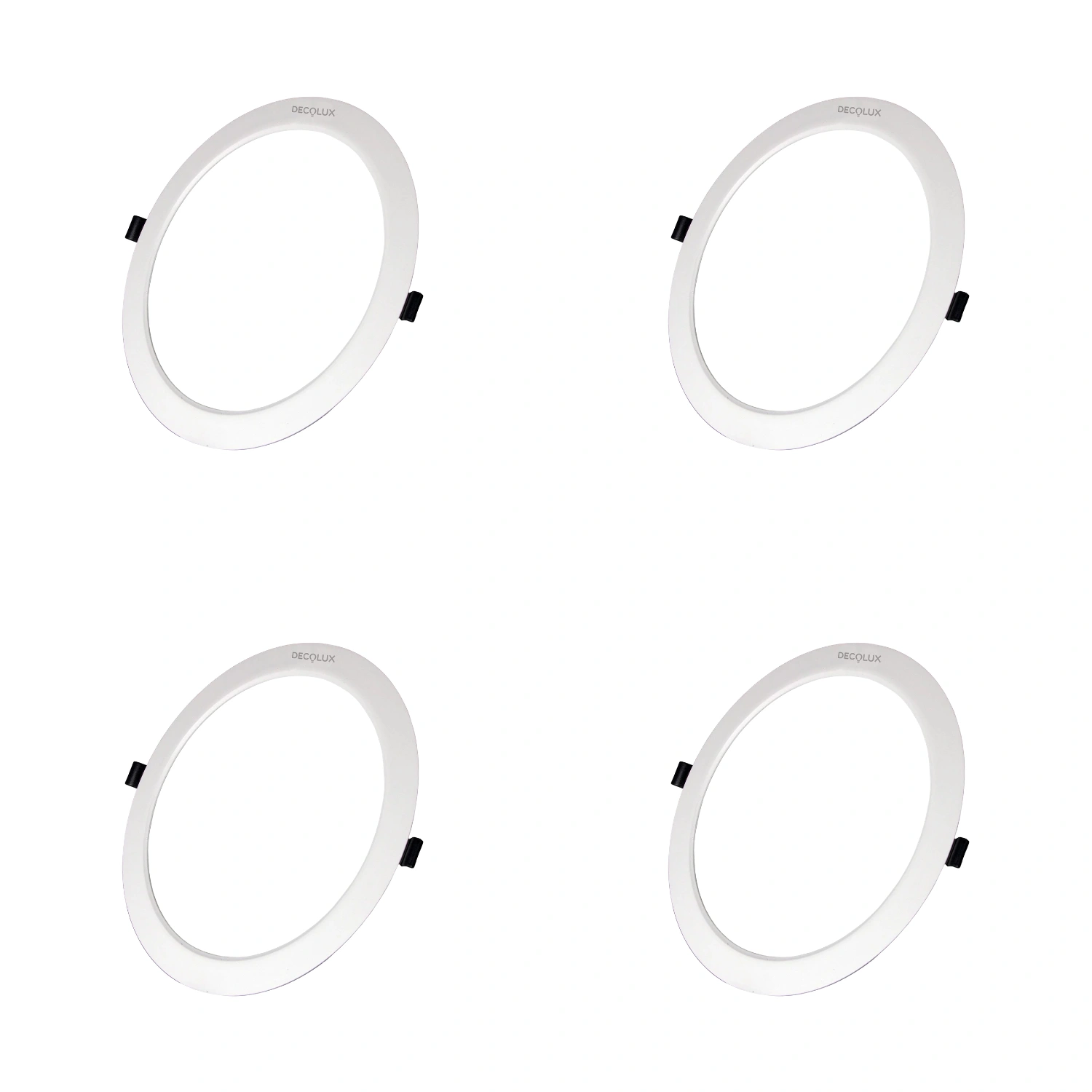 ElectriCaracas 6 Pack Panel LED DOB Empotrable Redondo 5″, 9W, 6500K, Decolux 01 4 Pack Panel LED DOB Empotrable Redondo 5″, 9W, 6500K, Decolux - Imagen 1