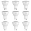 9 Pack Bombillo Dicroico GU10, 7W, 3000K, Samsung LED, Wellmax