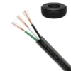 Cable TSN Calibre 3x12 AWG, Negro, PVC-PVC 70° Iconel