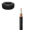 Cable Concéntrico Calibre 2X10 AWG Negro, Rollo 100m, Iconel