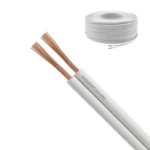 Cable SPT Calibre 2X10 AWG Blanco, Rollo 100m, Elecon