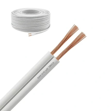 Cable SPT Calibre 2X10 AWG Blanco, Iconel