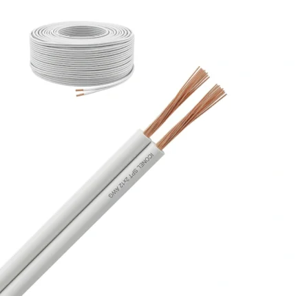 Cable SPT Calibre 2X12 AWG Blanco, Iconel