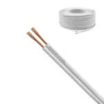 Cable SPT Calibre 2X16 AWG Blanco, Rollo 100m, Elecon