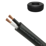 Cable ST-E Calibre 2x10 AWG Negro, Rollo 100m, Elecon