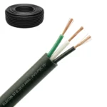 Cable ST-E Calibre 3x10 AWG Negro, Rollo 100m, Elecon