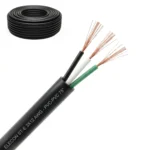 Cable ST-E Calibre 3x12 AWG Negro, Rollo 100m, Elecon