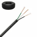 Cable ST-E Calibre 3x16 AWG Negro, Rollo 100m, Elecon