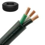 Cable ST-E Calibre 3x6 AWG Negro, Rollo 100m, Elecon