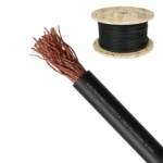 Cable Soldadura Calibre 1/0 AWG Negro, Por Metro, Elecon
