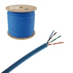 Cable de Red UTP Cat5e, Azul, Bobina 305m, Elecon