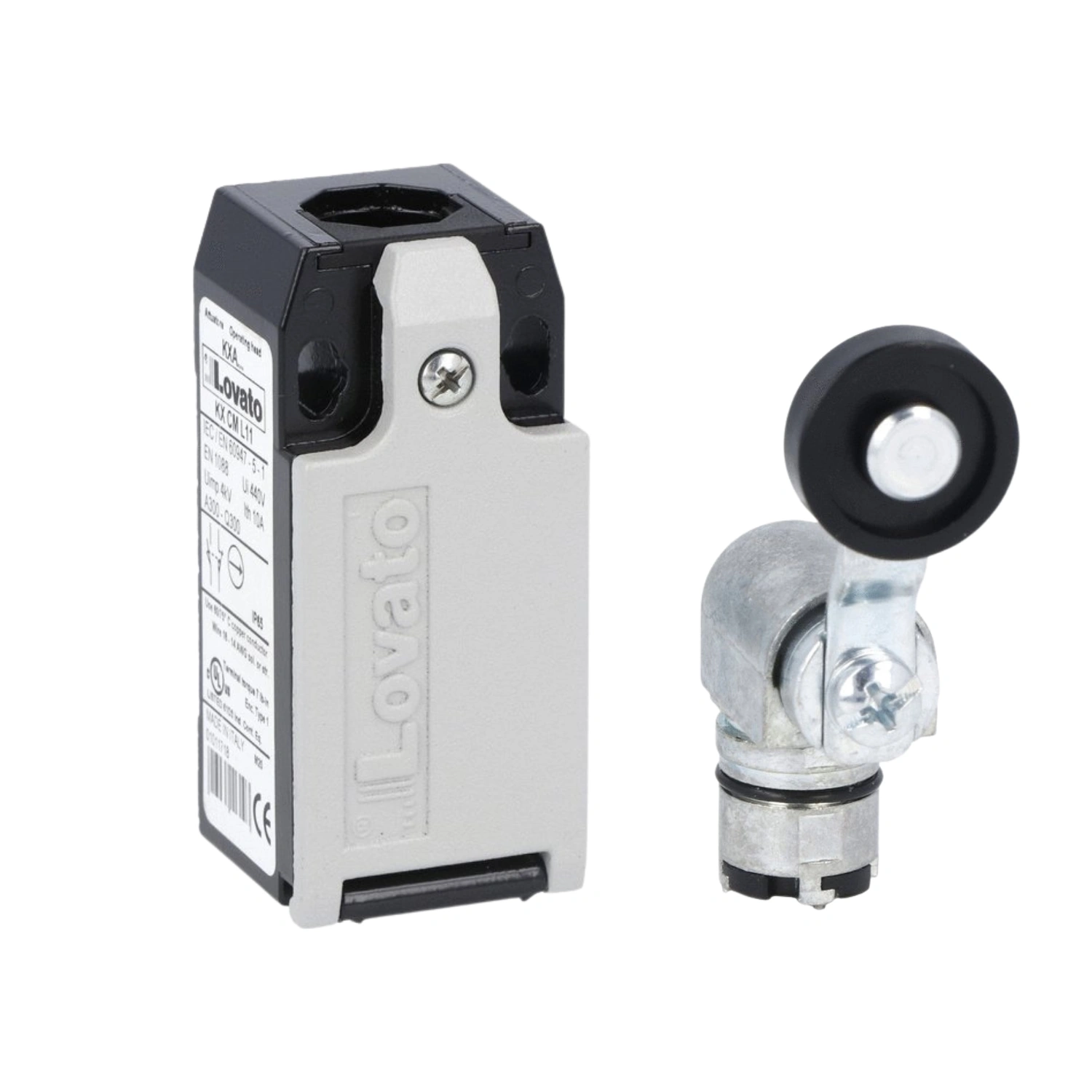 ElectriCaracas Final de Carrera Cuerpo Metálico, 1 Entrada, C_Leva y Rueda, Lovato Electric 01 Final de Carrera Cuerpo Metálico, 1 Entrada, C/Leva y Rueda, Lovato Electric - Imagen 1