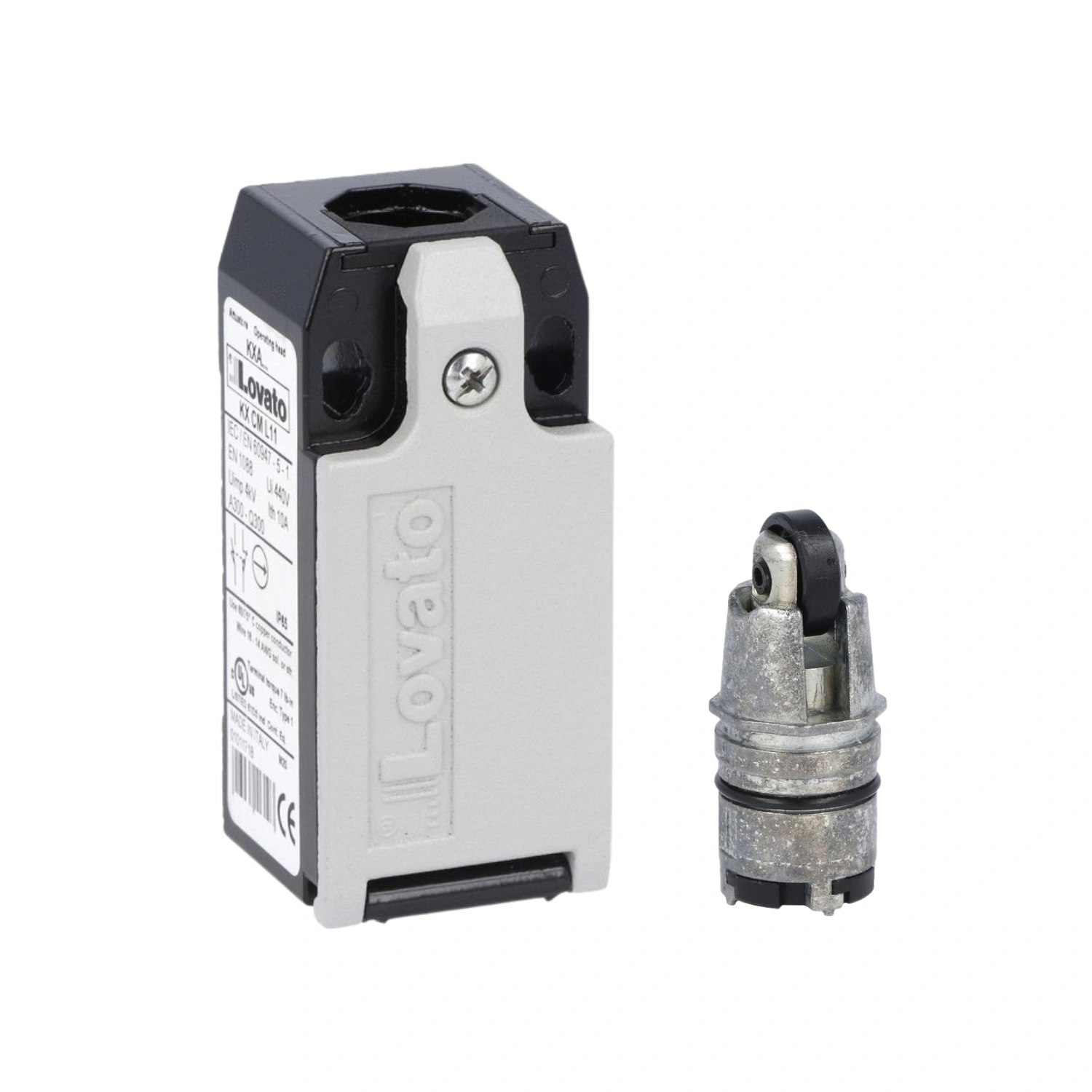 ElectriCaracas Final de Carrera Cuerpo Metálico, 1 Entrada, C_Pistón y Rodillo, Lovato Electric 01 Final de Carrera Cuerpo Metálico, 1 Entrada, C/Pistón y Rodillo, Lovato Electric - Imagen 1