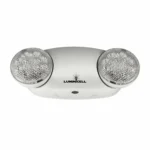 Lámpara de Emergencia Ovalada Superficial Doble Foco, 6W, 3500K, Luminicell
