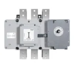 Transferencia 3 polos 1-0-2 con Mando en puerta y Puentes, 1.600A, Telergon
