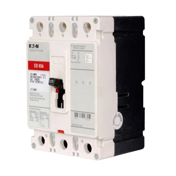 Breaker Caja Moldeada 3x225A, Línea ED, Serie C, Eaton - Imagen 3