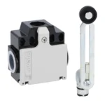 Final de Carrera Cuerpo Metálico, 2 Entradas, C/Leva y Rueda Ajustable, Lovato Electric