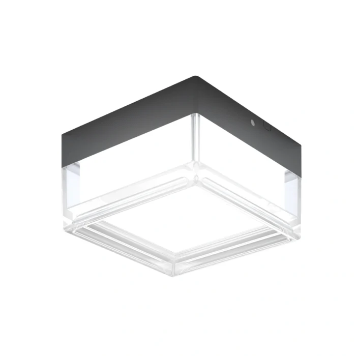 Aplique Decorativo Cuadrado, Para Interior-Exterior, 9W, Blanco, Lucerna - Imagen 2