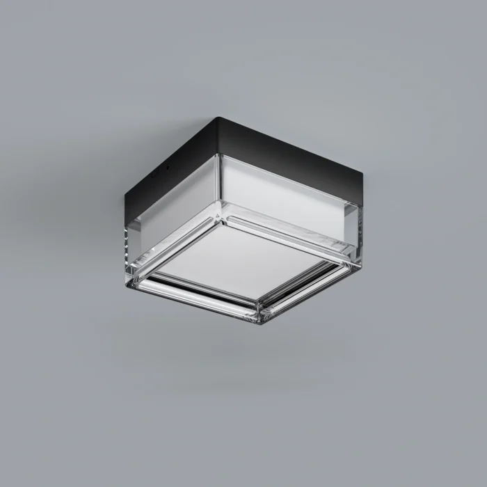 Aplique Decorativo Cuadrado, Para Interior-Exterior, 9W, Blanco, Lucerna - Imagen 8