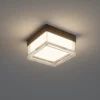 Aplique Decorativo Cuadrado, Para Interior-Exterior, 9W, Blanco, Lucerna - Imagen 7