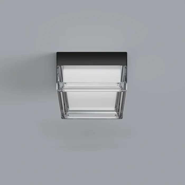 Aplique Decorativo Cuadrado, Para Interior-Exterior, 9W, Blanco, Lucerna - Imagen 6