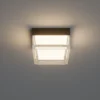 Aplique Decorativo Cuadrado, Para Interior-Exterior, 9W, Blanco, Lucerna - Imagen 5