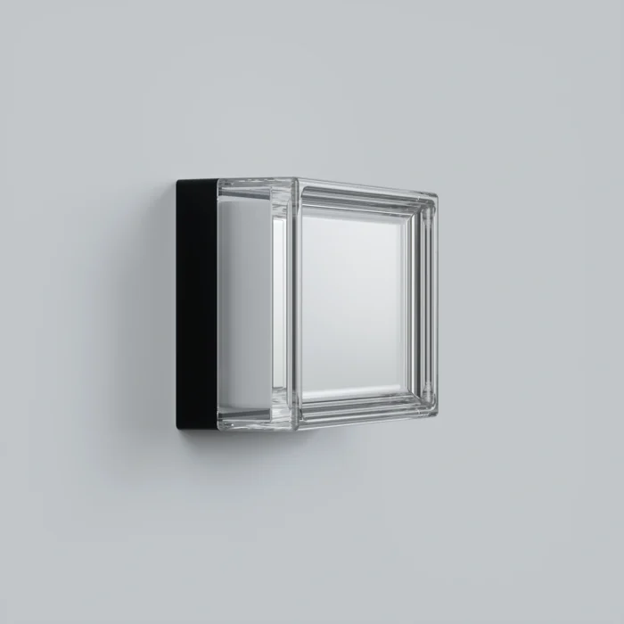 Aplique Decorativo Cuadrado, Para Interior-Exterior, 9W, Blanco, Lucerna - Imagen 4