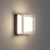 Aplique Decorativo Cuadrado, Para Interior-Exterior, 9W, Blanco, Lucerna - Imagen 3