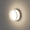 Aplique Decorativo Redondo, Para Interior-Exterior, 9W, Blanco, Lucerna - Imagen 4