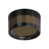 Aplique Decorativo Redondo, Para Interior-Exterior, 9W, Negro, Lucerna - Imagen 2