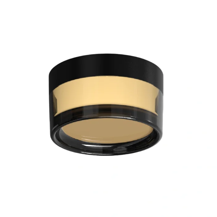 Aplique Decorativo Redondo, Para Interior-Exterior, 9W, Negro, Lucerna - Imagen 4