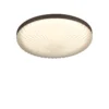 Lámpara Decorativa de Techo (Plafón), 3 Tonos, 36W, Negro, “Compostela” Serie Style, Lucerna