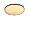 Lámpara Decorativa de Techo (Plafón), 3 Tonos, 36W, Negro, “Compostela” Serie Style, Lucerna - Imagen 3