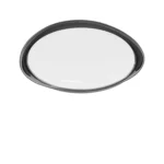 Lámpara Decorativa de Techo (Plafón), 3 Tonos, 36W, Negro, “Tokyo” Serie Style, Lucerna