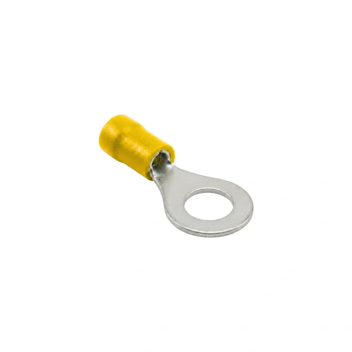 Terminal Anillo M10 (3/8) Amarillo AWG 12-10, Pack (100 unid.), Ket - Imagen 2