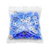 Terminal Anillo M6 (1/4) Azul AWG 16-14, Pack (100 unid.), Ket