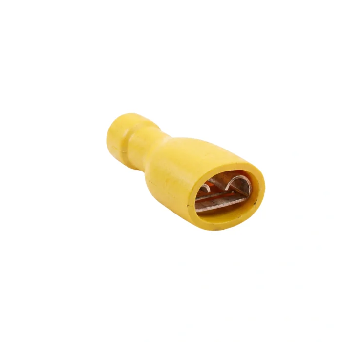 Terminal Hembra Aislada Amarillo AWG 12-10, Pack (100 unid.), Ket - Imagen 2