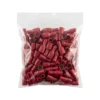 Terminal Hembra Aislada Rojo AWG 22-18, Pack (100 unid.), Ket