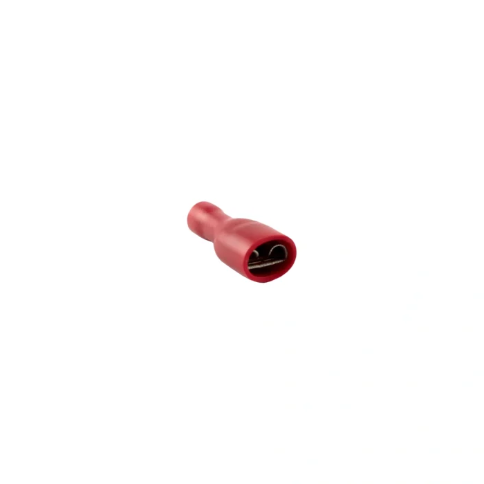 Terminal Hembra Aislada Rojo AWG 22-18, Pack (100 unid.), Ket - Imagen 2