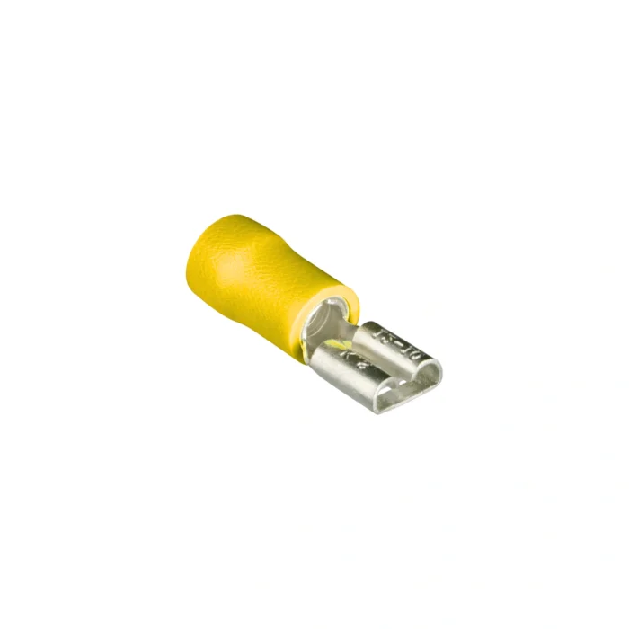 Terminal Hembra Amarillo AWG 12-10, Pack (100 unid.), Ket - Imagen 2