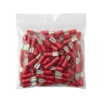 Terminal Hembra Rojo AWG 22-18, Pack (100 unid.), Ket
