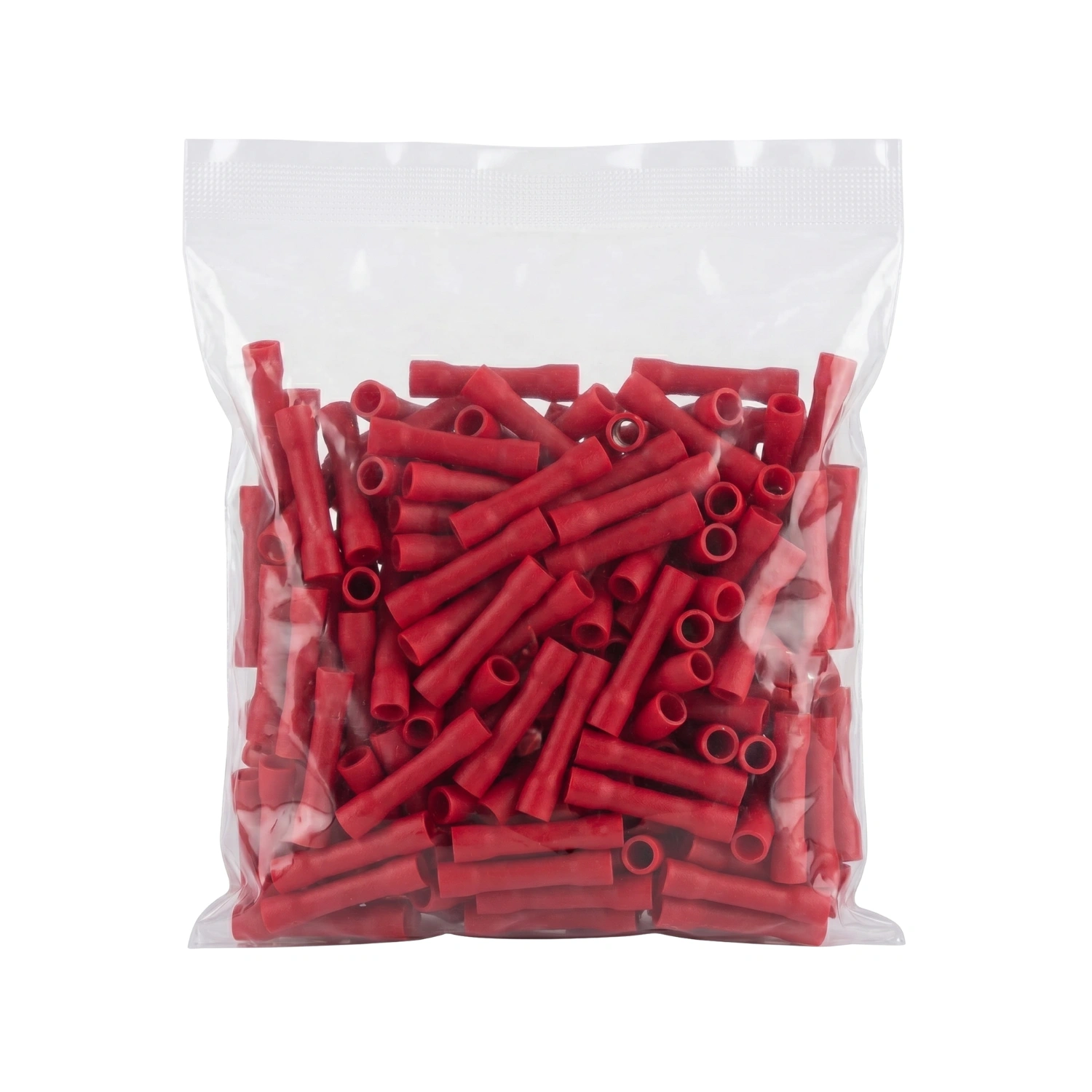 ElectriCaracas Terminal Hembra Rojo AWG 22-18, Pack (100 unid.), Ket 01 Terminal Empalme Rojo AWG 22-18, Pack (100 unid.), Ket - Imagen 1