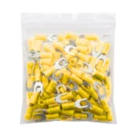 Terminal Horquilla M4 (5/32) Amarillo AWG 12-10, Pack (100 unid.), Ket