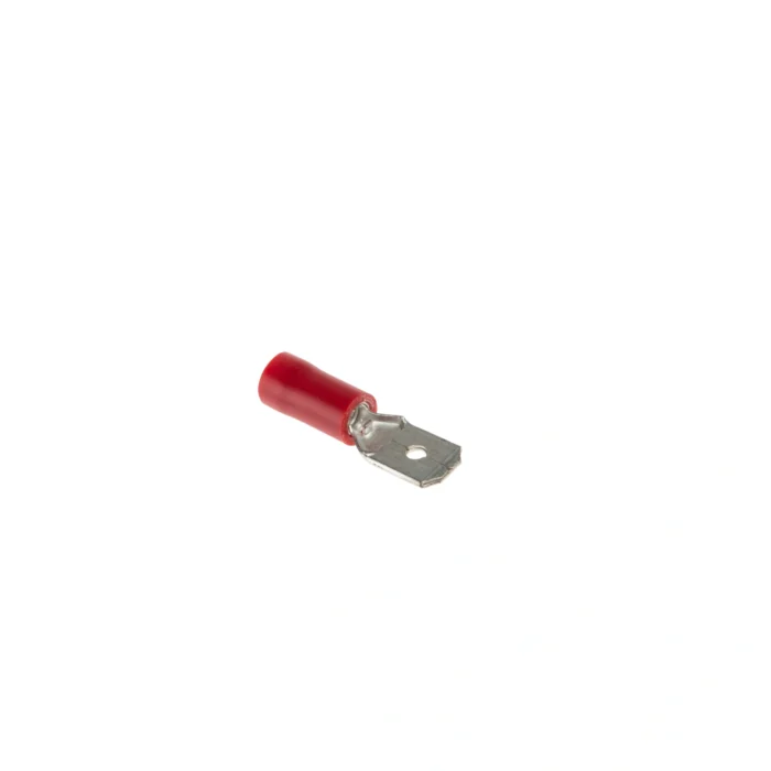 Terminal Macho Rojo AWG 22-18, Pack (100 unid.), Ket - Imagen 2